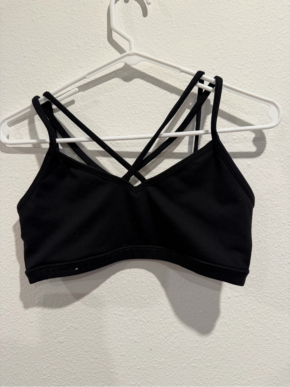 Forever 21 Black Strappy Sports Bralette